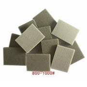 10pcs Foam Sanding Block Wet Dry Bodywork Fine Coarse Grit Sandpaper Sponge Pads